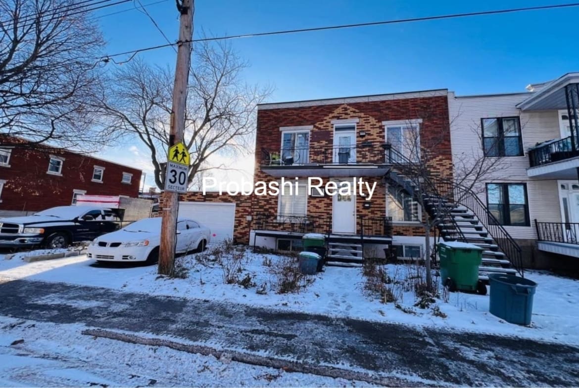 Triple-Income Duplex for Sale in Montréal-Nord