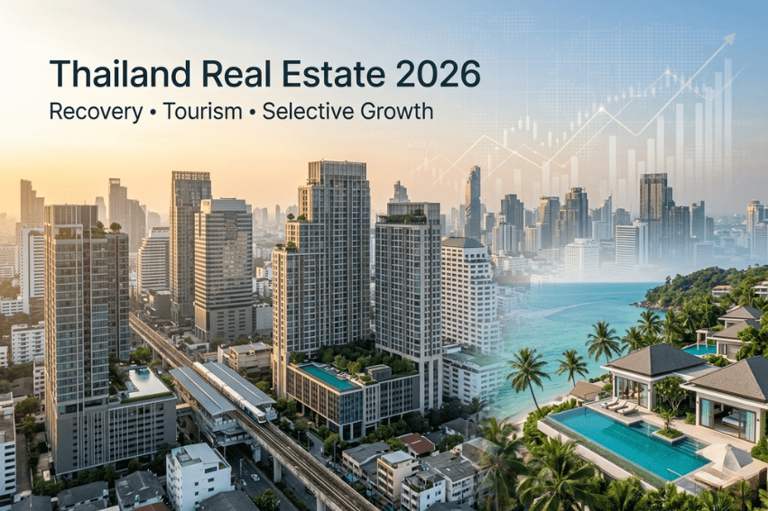 Thailand Real Estate 2026: Tourism Influence & Selective Growth