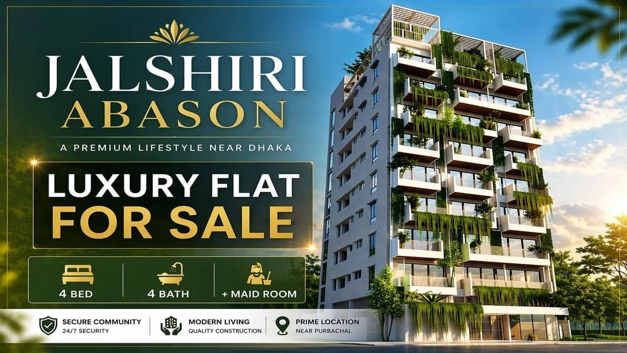 Luxury Flat for Sale in Jolshiri Abashon 